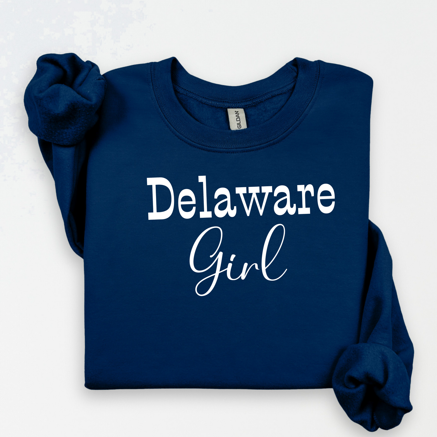 Delaware Girl Crewneck Sweatshirt