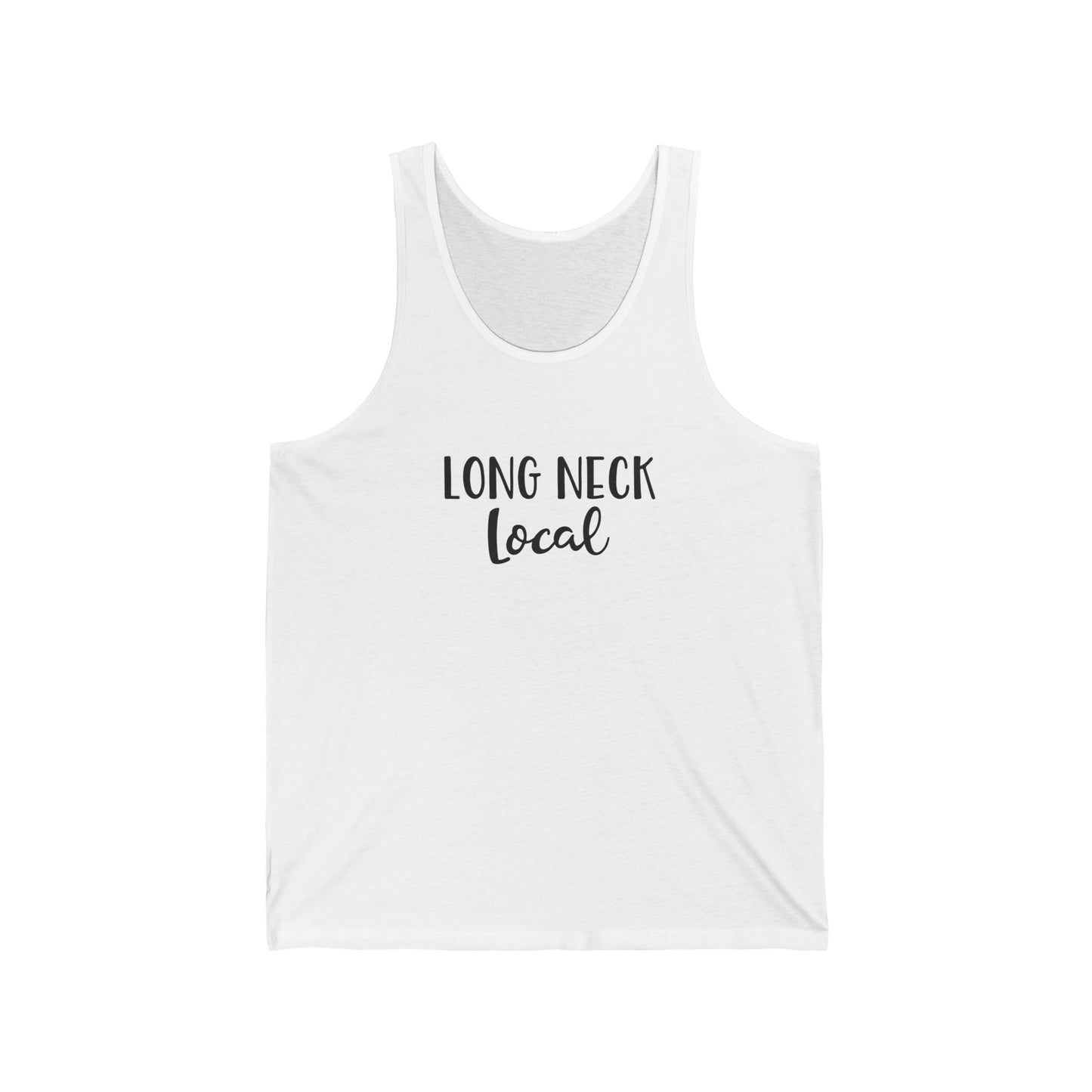 Long Neck Local Unisex Jersey Tank for Men and Women