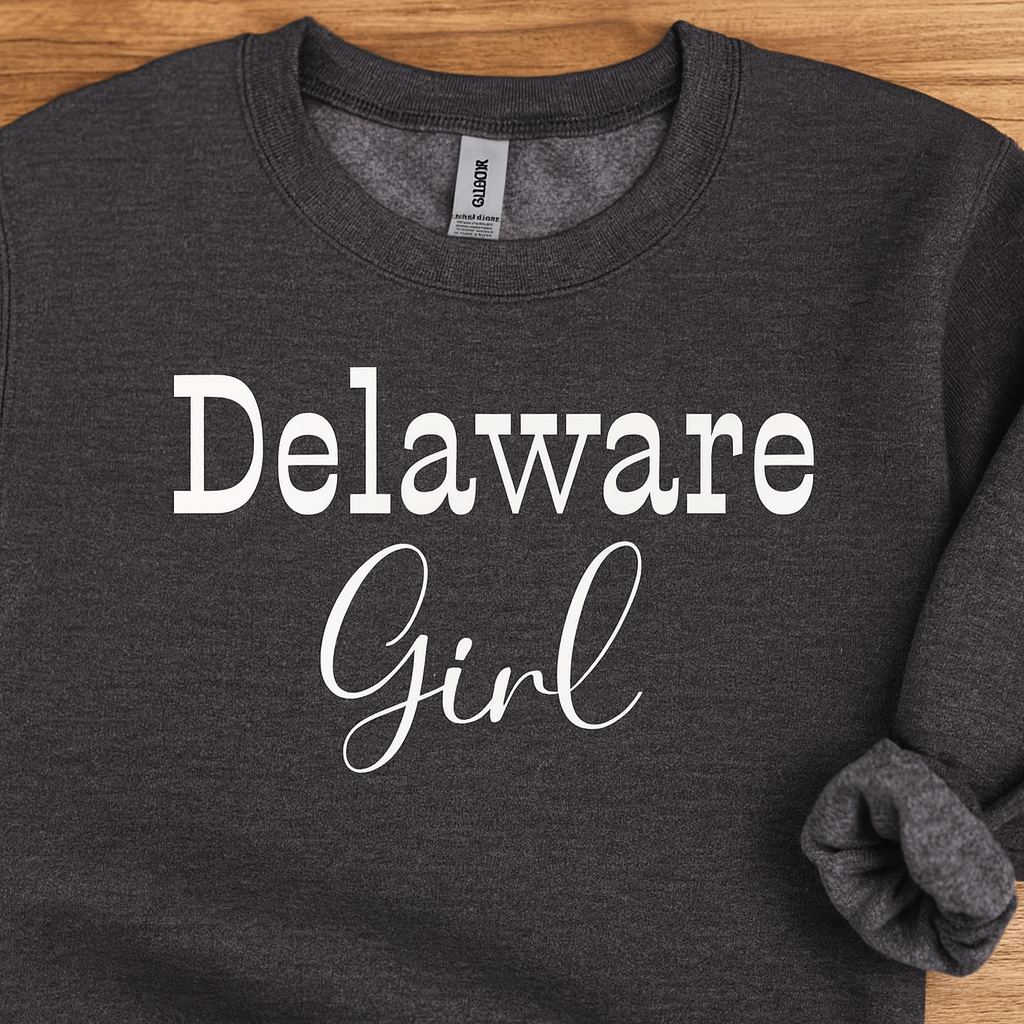 Delaware Girl Crewneck Sweatshirt