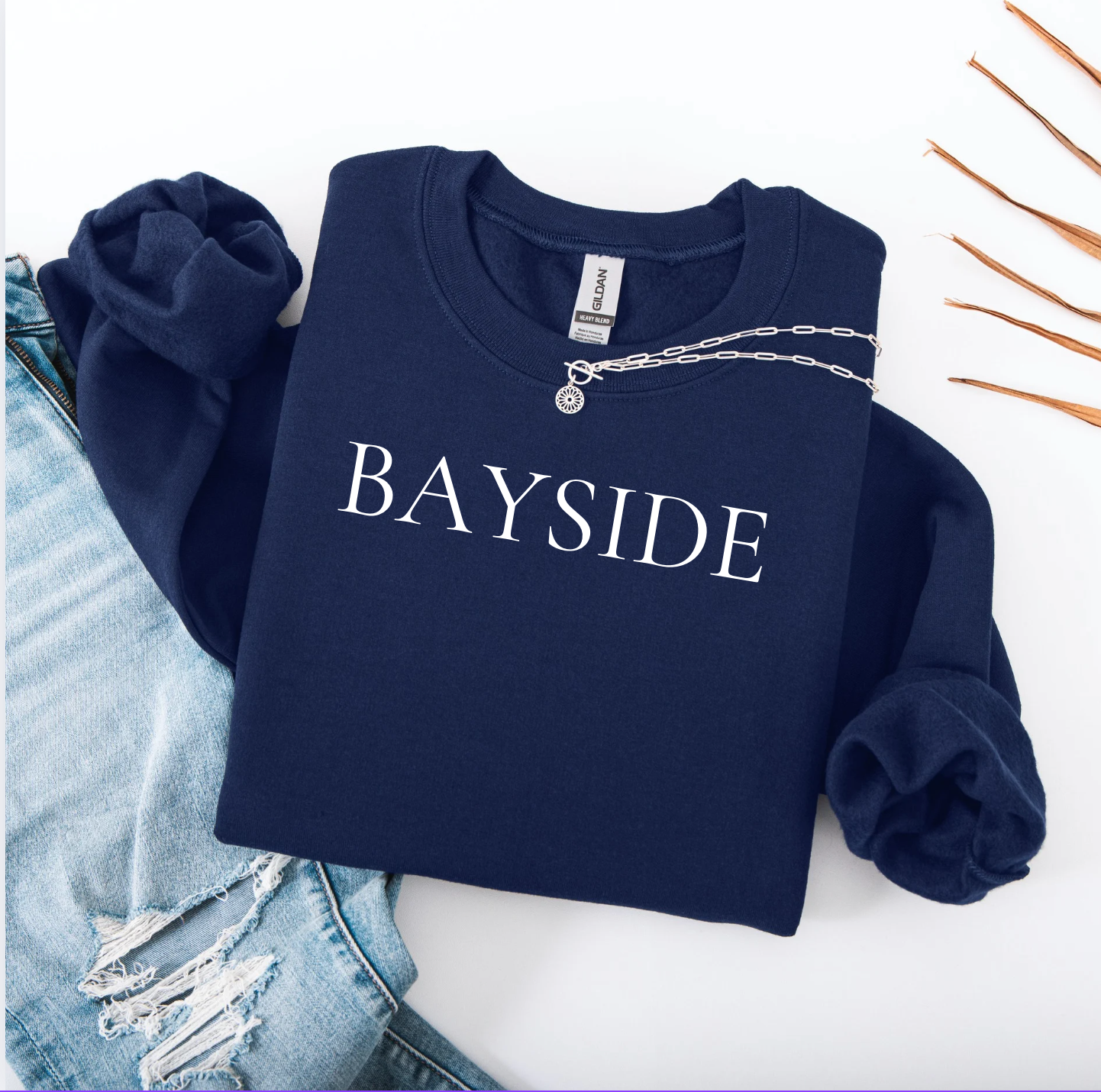 Bayside Inspired Crewneck Sweatshirt