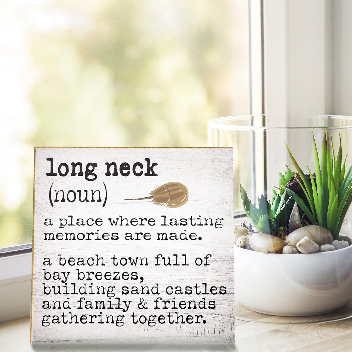 Long Neck Delaware Memories Sign