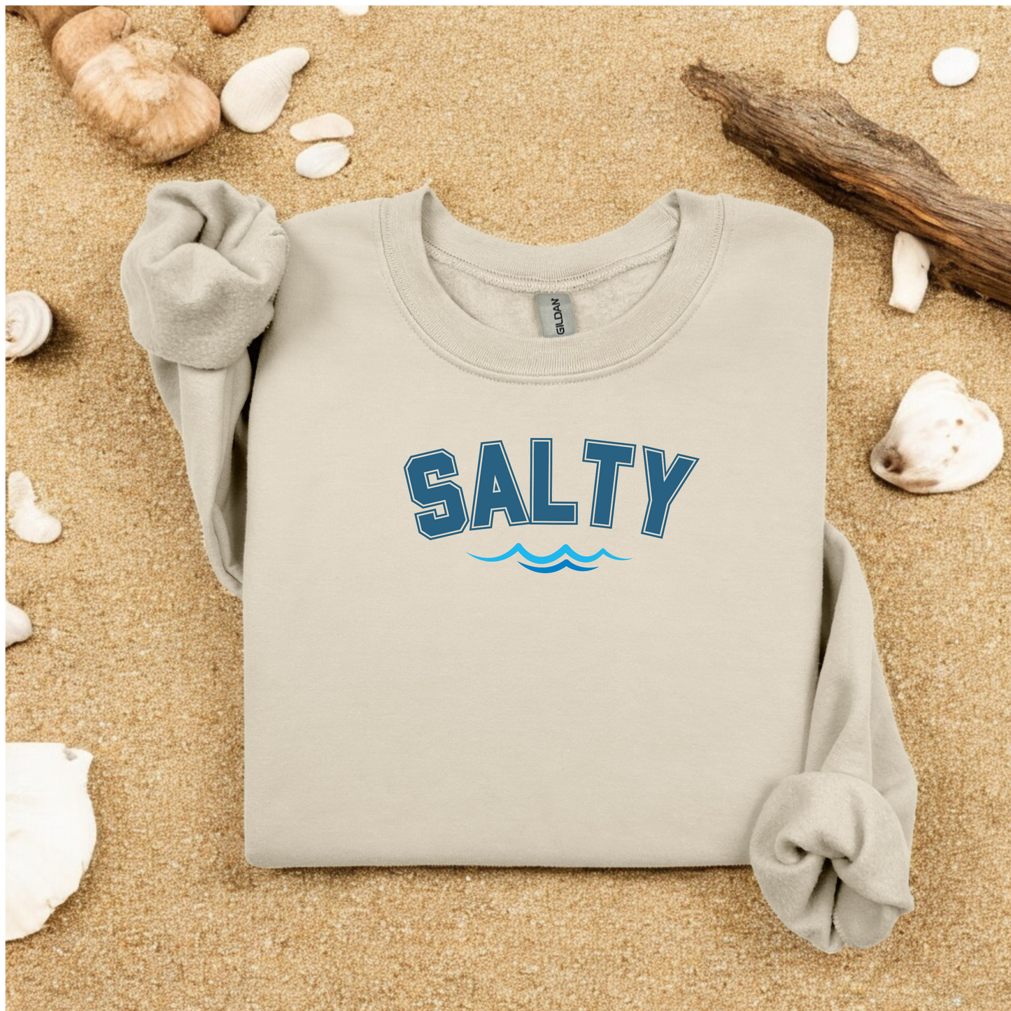 Salty Crewneck Sweatshirt.