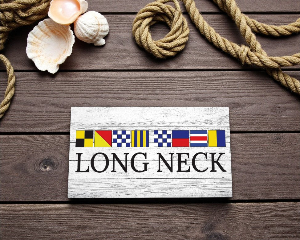 Long Neck Delaware Nautical Sign