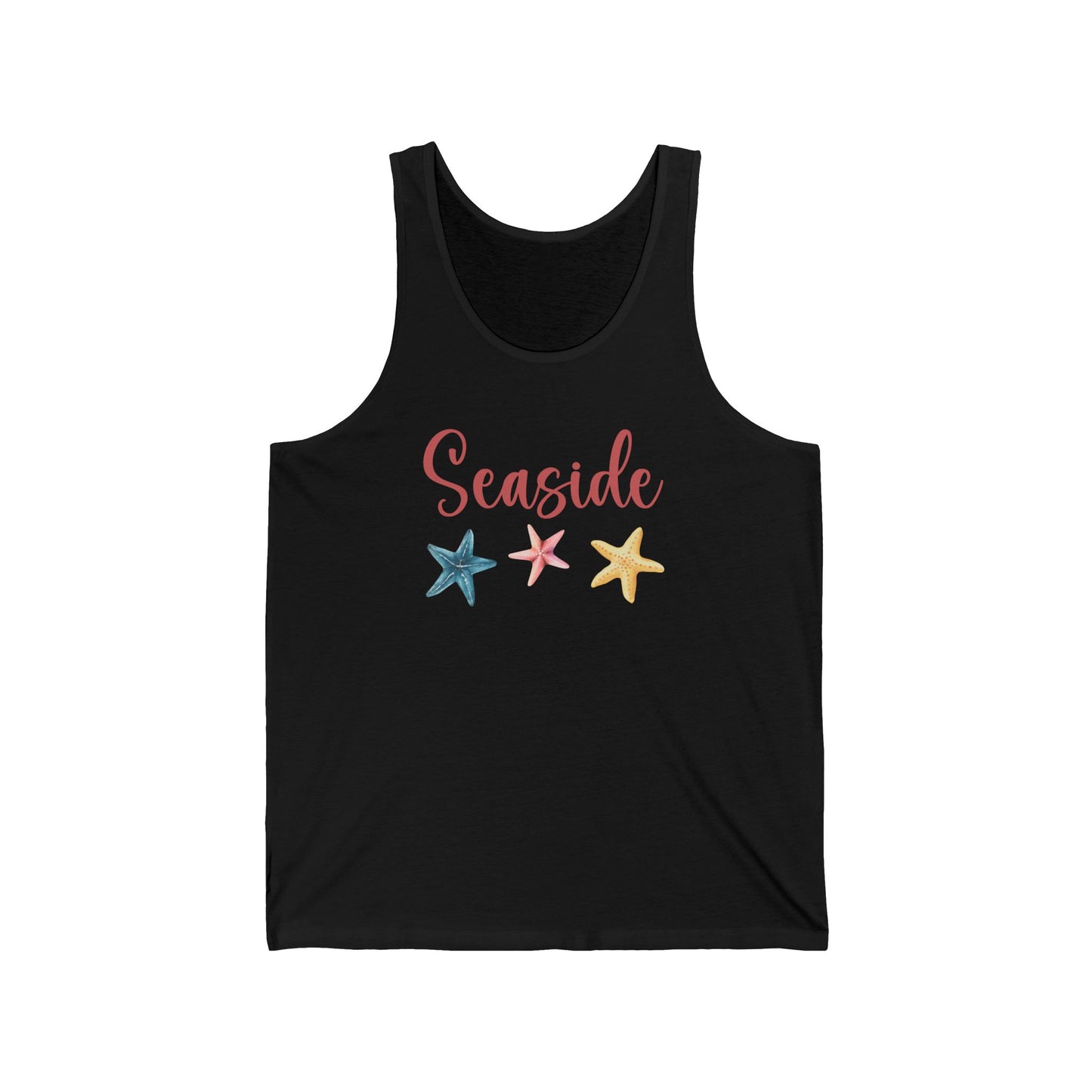 Seaside Starfish Unisex Jersey Tank - Perfect Summer Beachwear