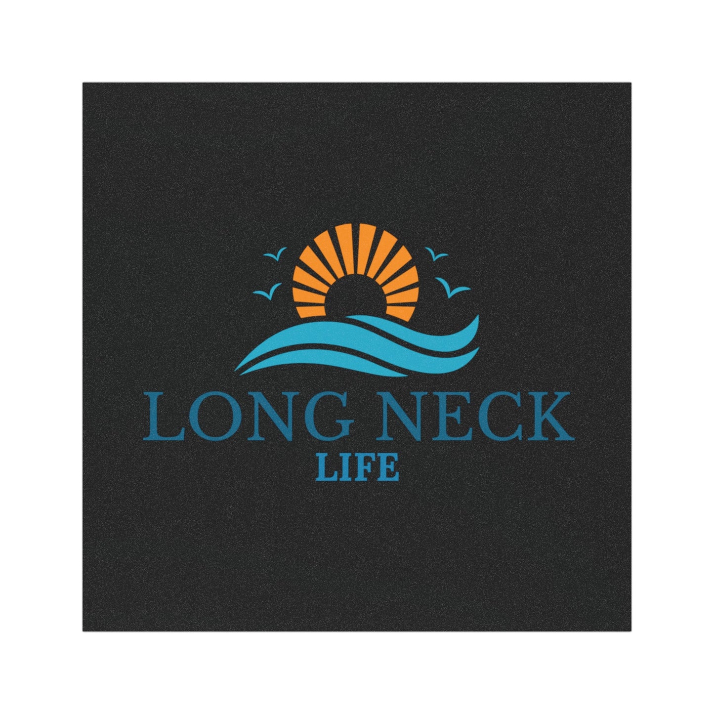 Long Neck Life Car Magnet