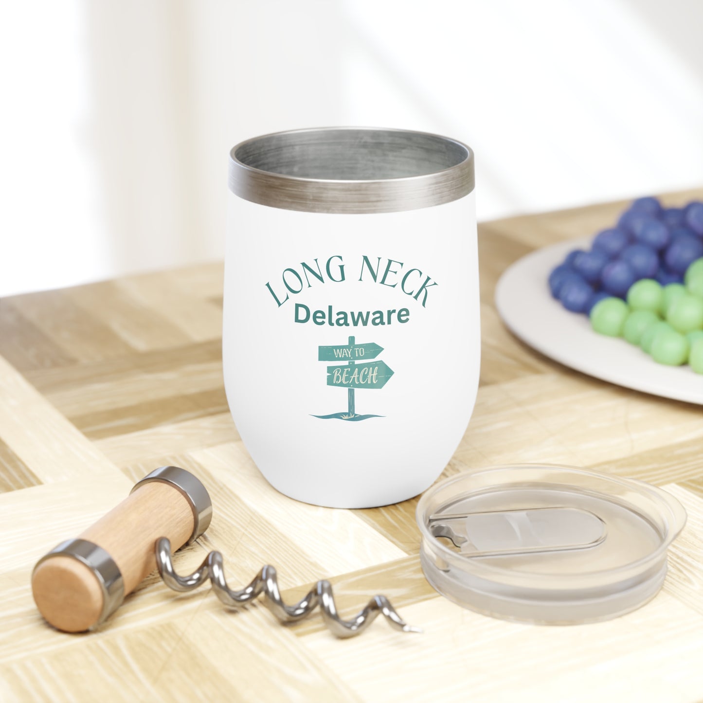 Long Neck, Delaware Chill Wine Tumbler