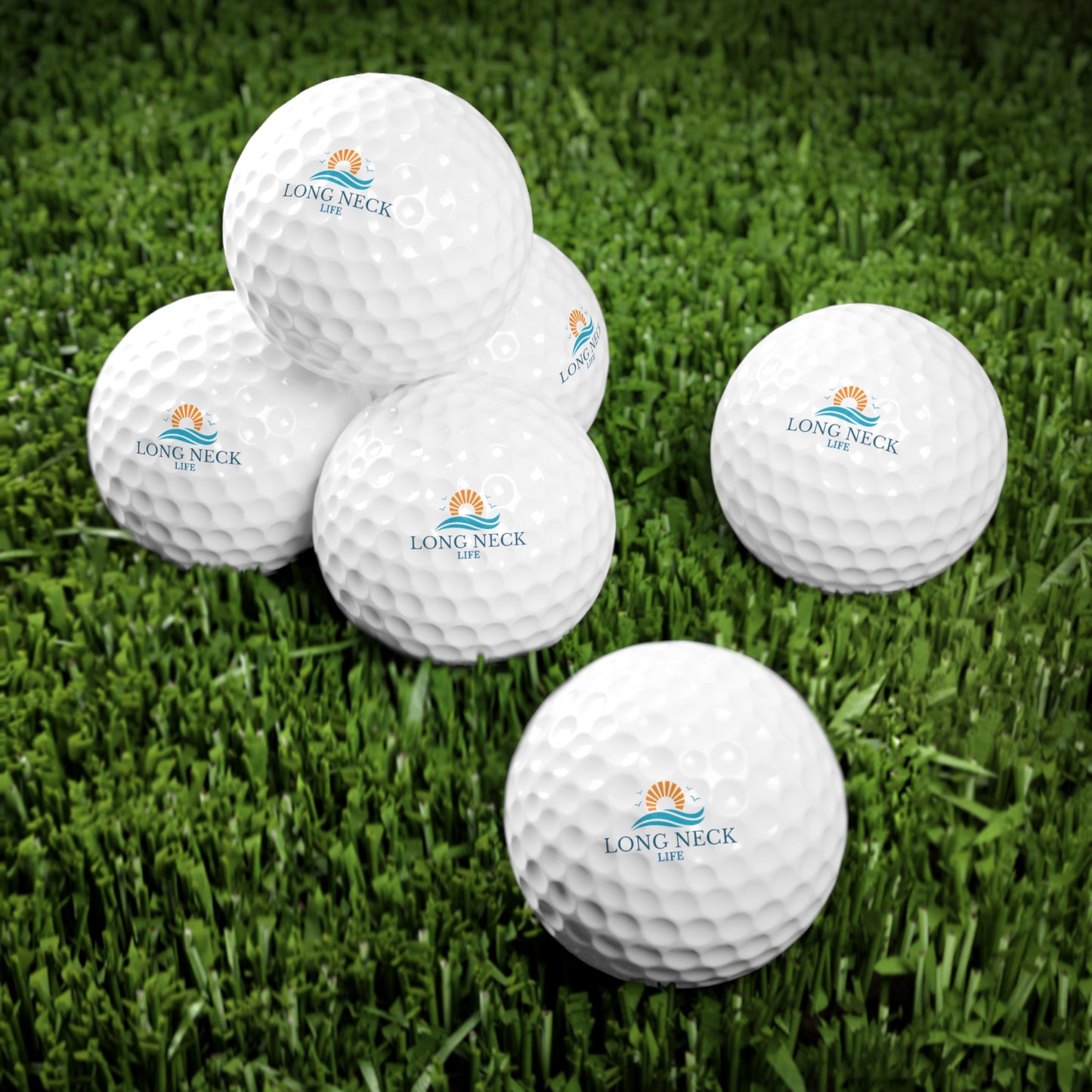 Long Neck Life - Golf Balls, 6pcs