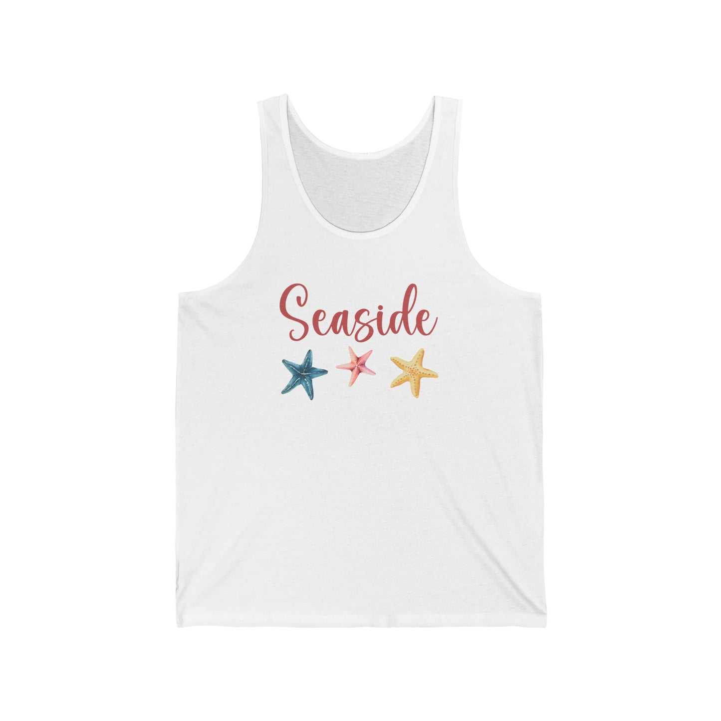 Seaside Starfish Unisex Jersey Tank - Perfect Summer Beachwear