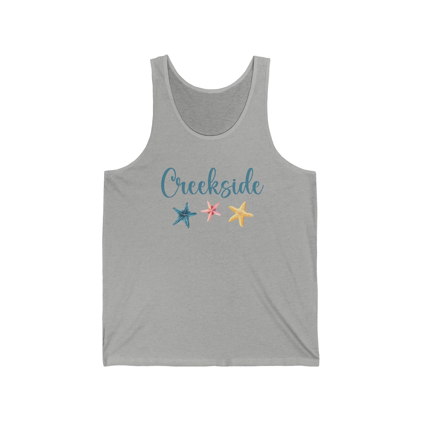 Creekside Starfish Unisex Jersey Tank Top - Summer Vibes, Beachwear