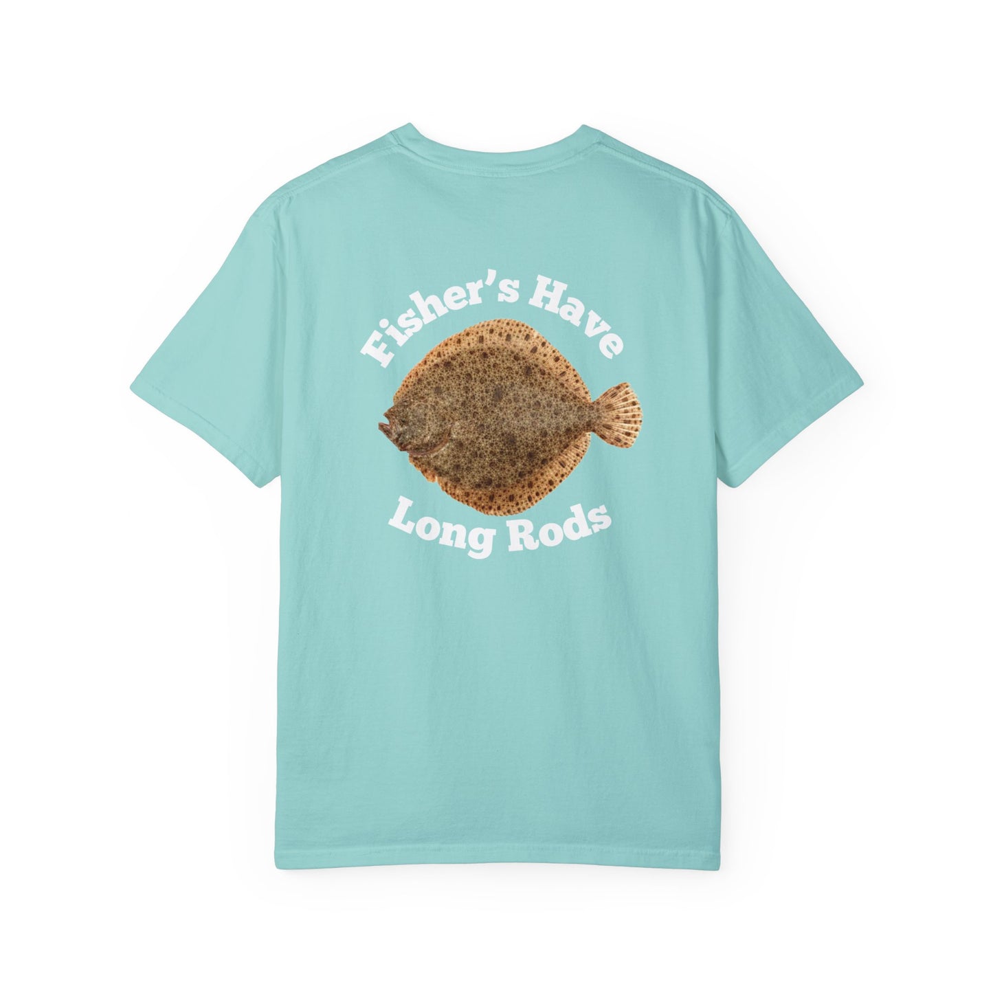 Flounder Fishing Shirt - Fisher's Have Longer Rods