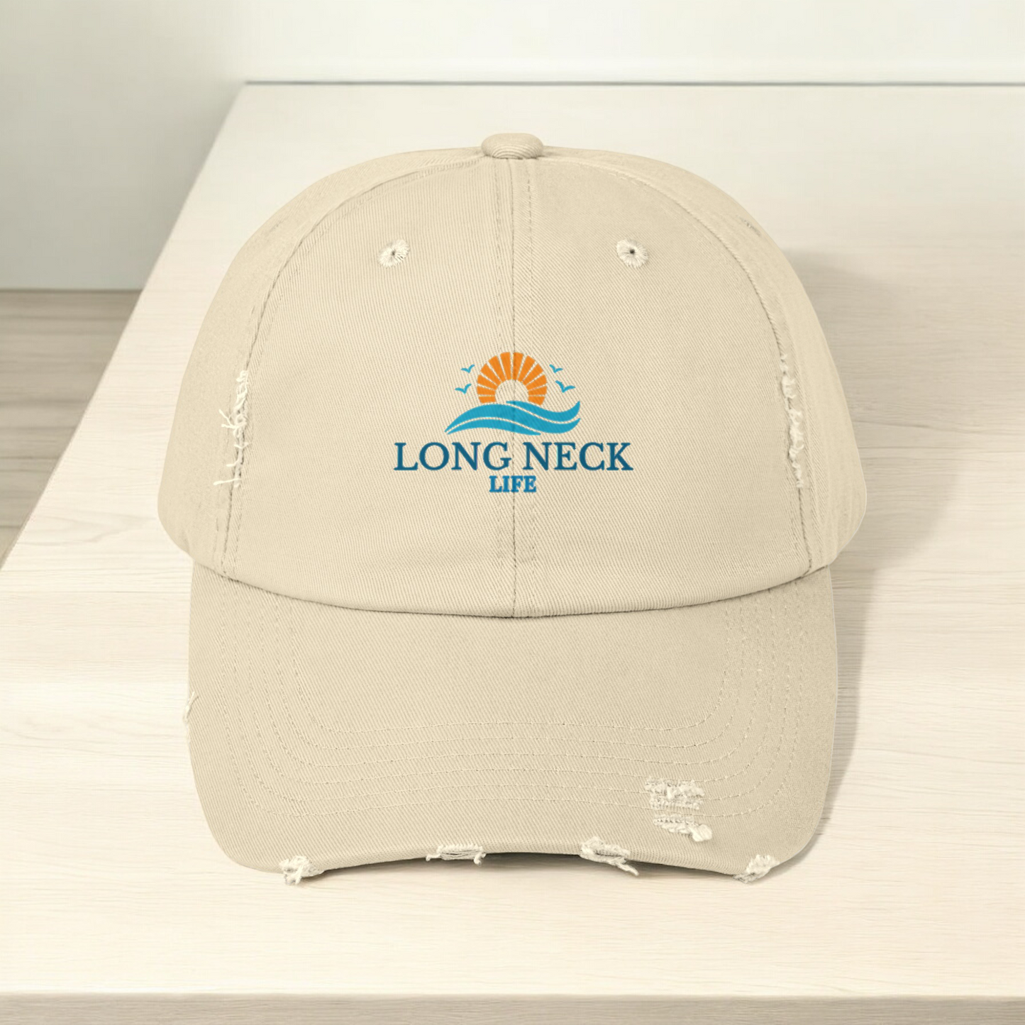 Long Neck Life - Unisex Distressed Cap