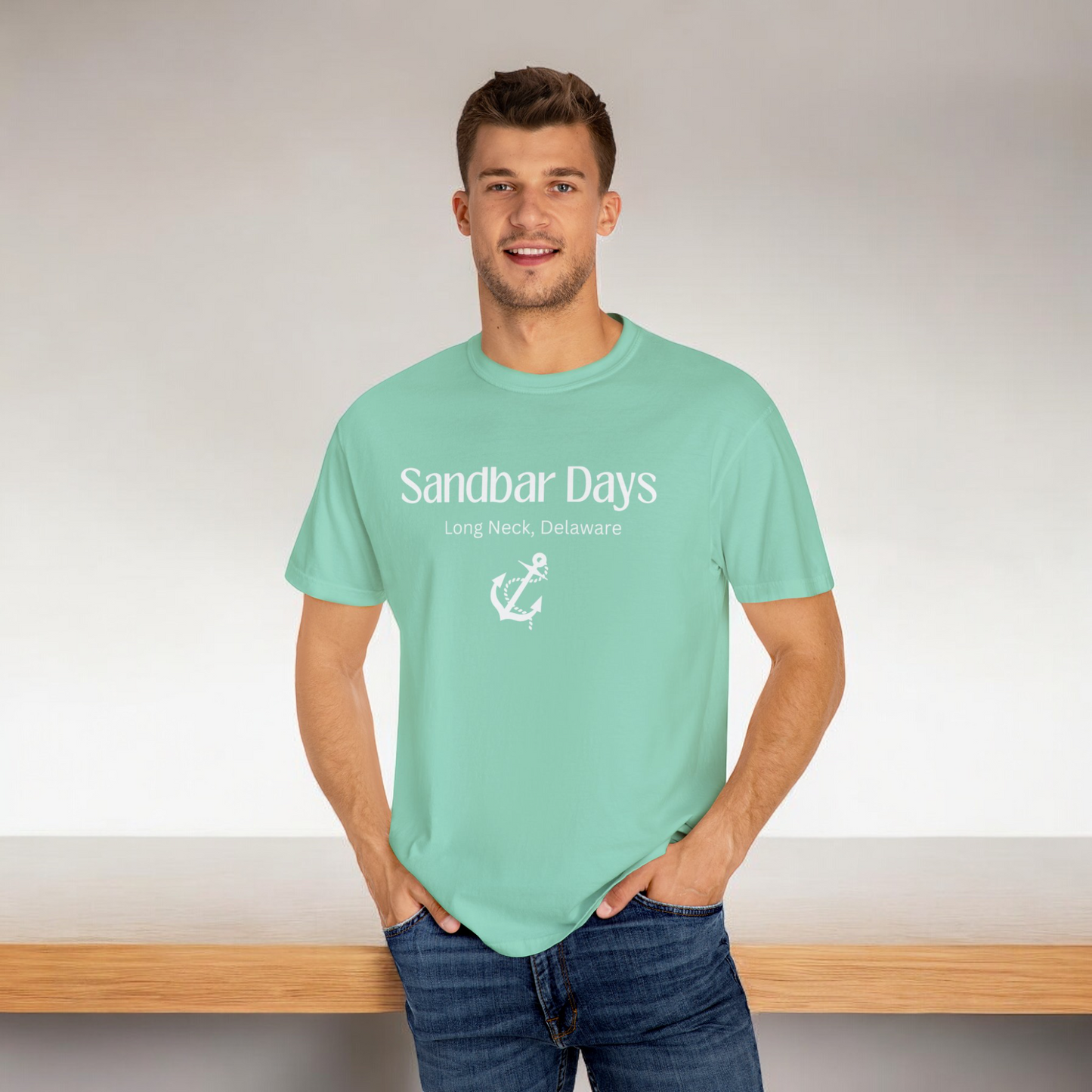 Sandbar Days, Boating Tshirt, Long Neck, Delaware, Rehoboth Bay