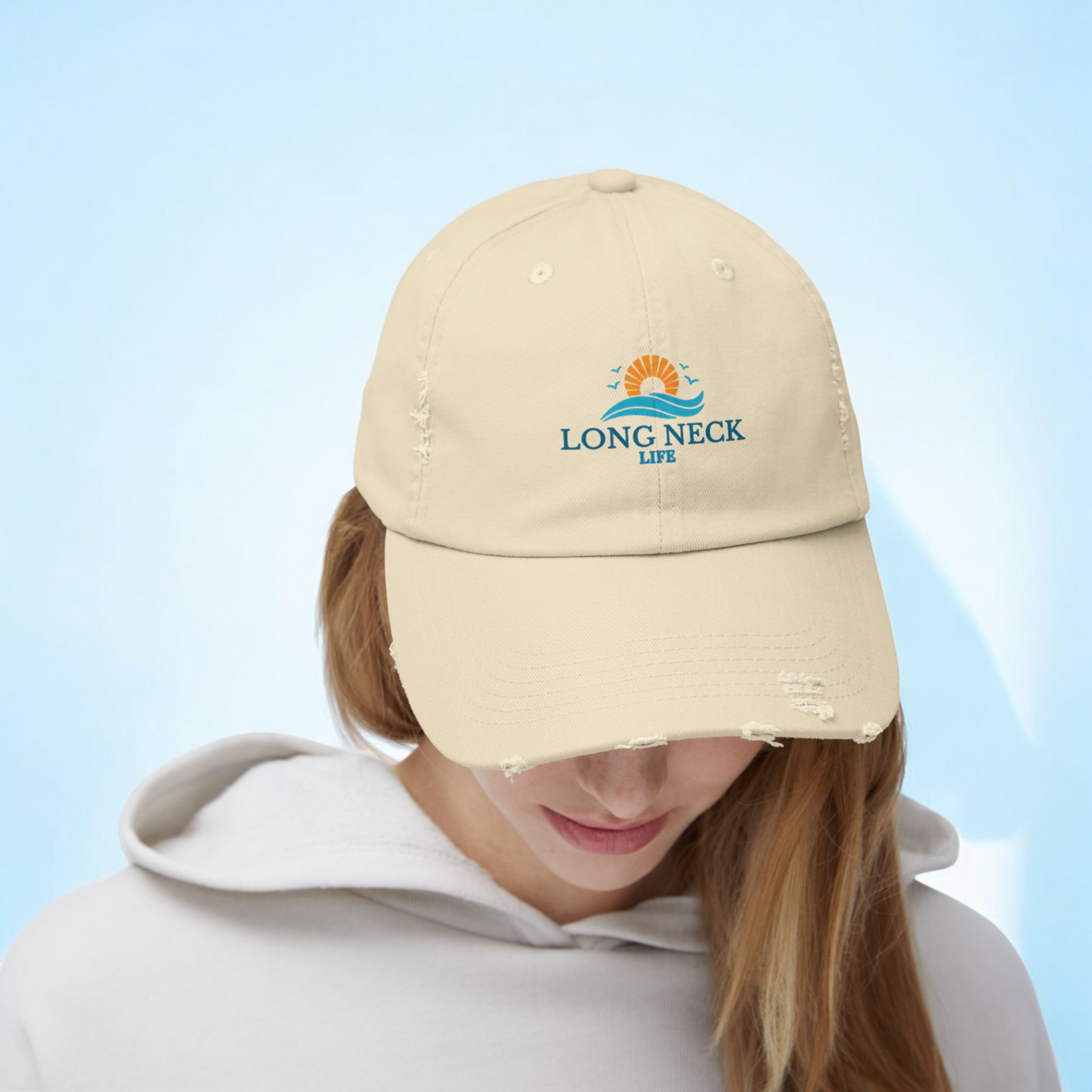 Long Neck Life - Unisex Distressed Cap