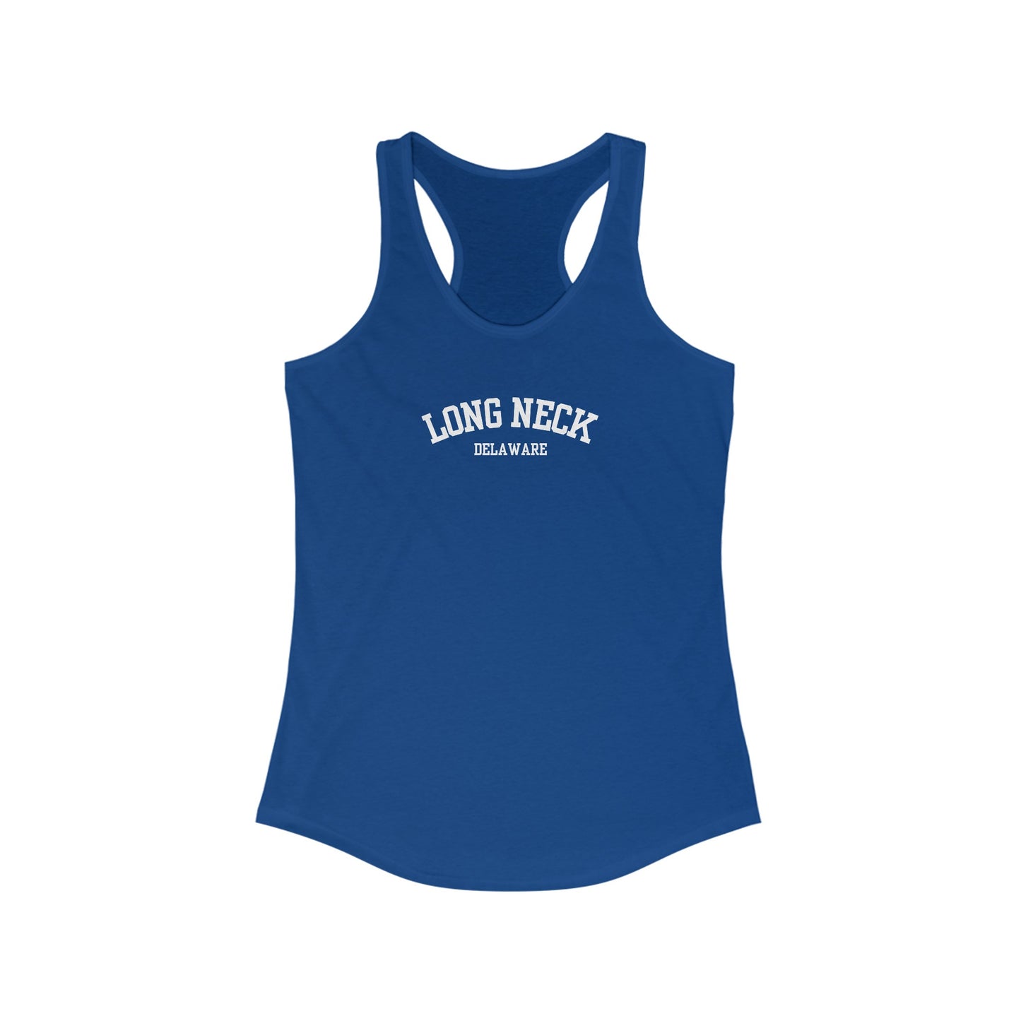 Long Neck, Delaware Women's Racerback Tank