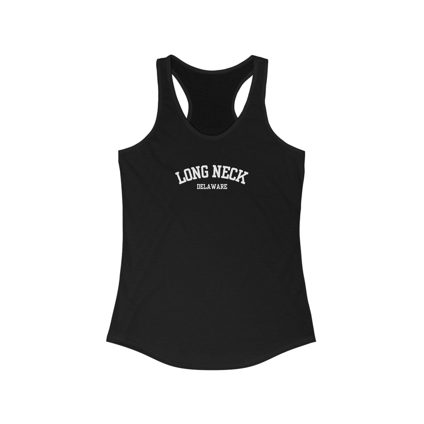 Long Neck, Delaware Women's Racerback Tank