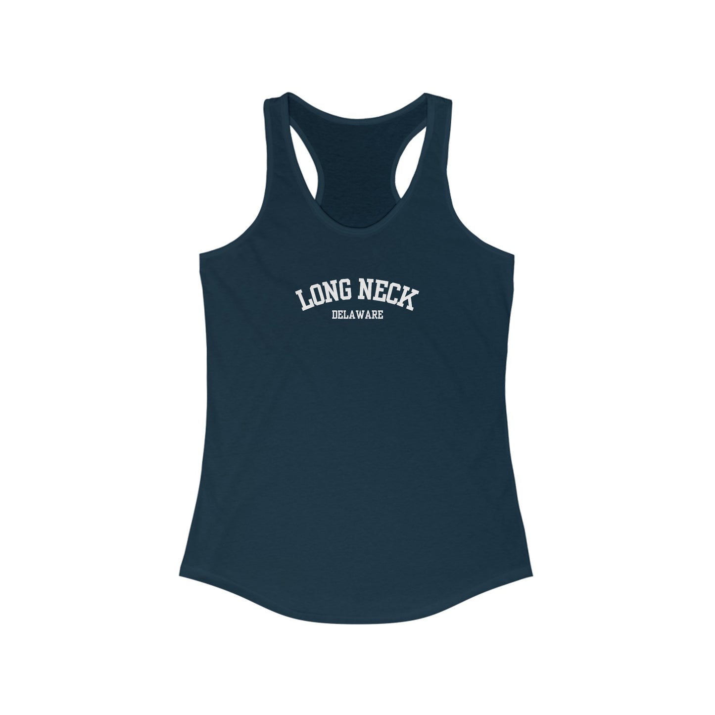 Long Neck, Delaware Women's Racerback Tank