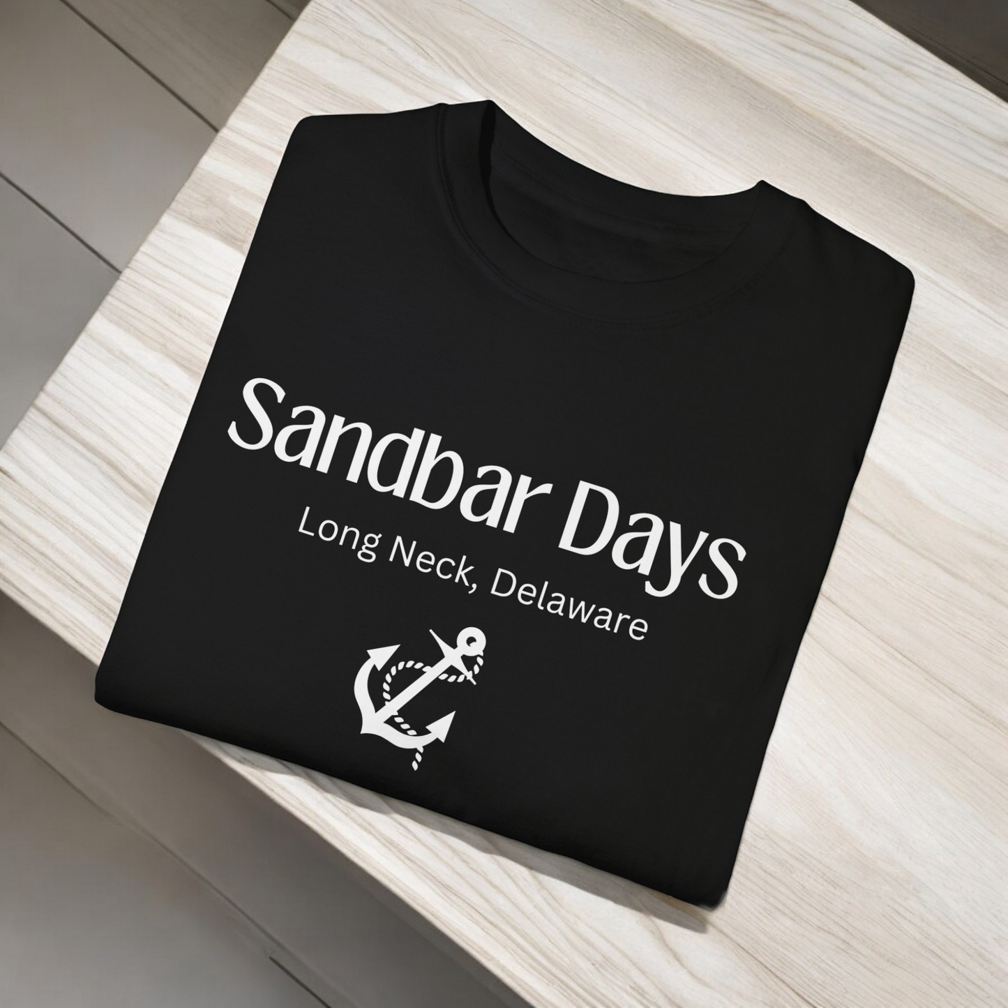 Sandbar Days, Boating Tshirt, Long Neck, Delaware, Rehoboth Bay