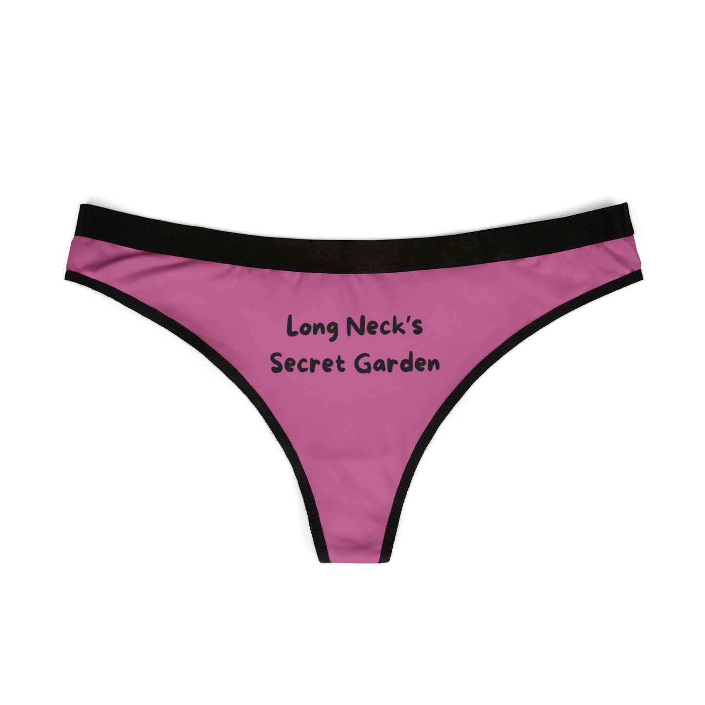 Long Neck Women's Thong Underwear