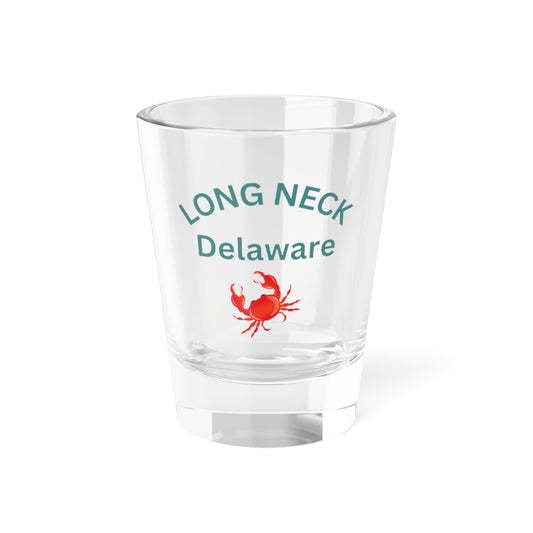 Long Neck, Delaware Shot Glass, 1.5oz