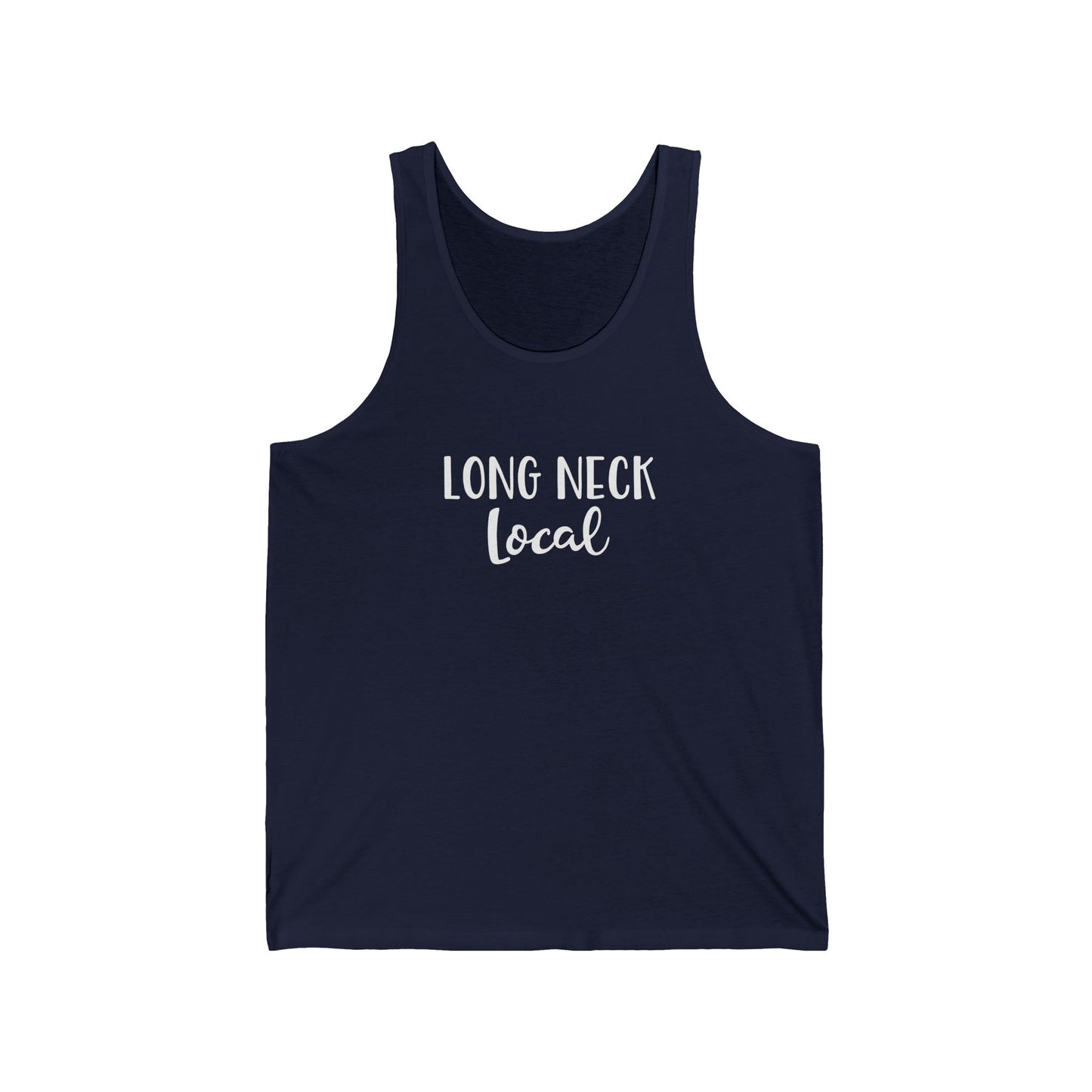 Long Neck Local Unisex Jersey Tank for Men and Women