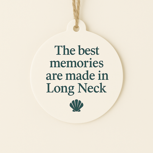 Best Memories are in Long Neck Delaware Ornament