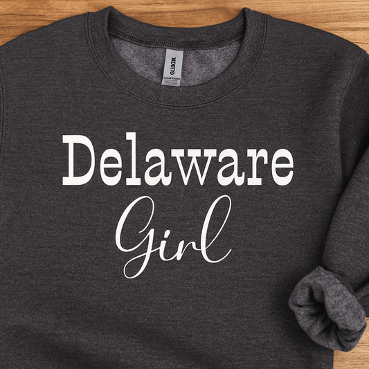 Delaware Girl Crewneck Sweatshirt