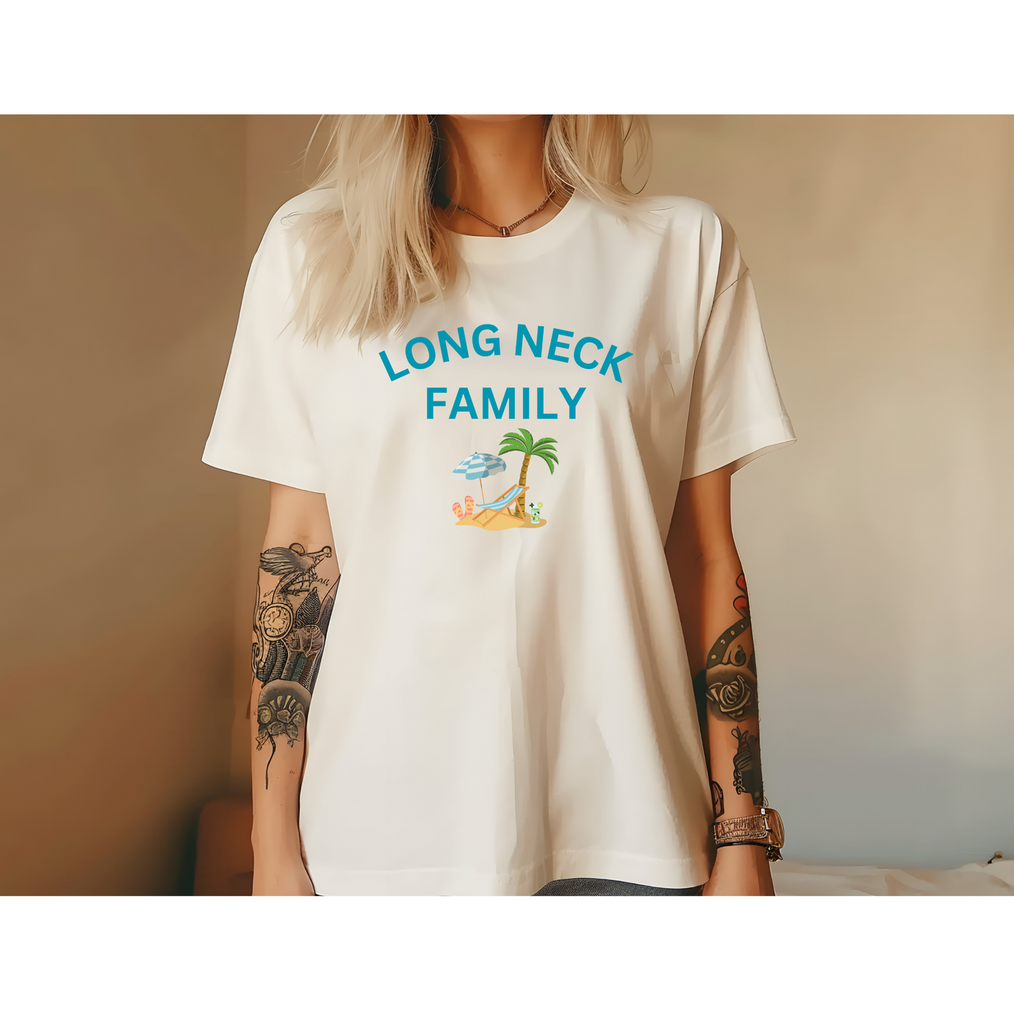 Long Neck Family Delaware Tee Shirt - Unisex