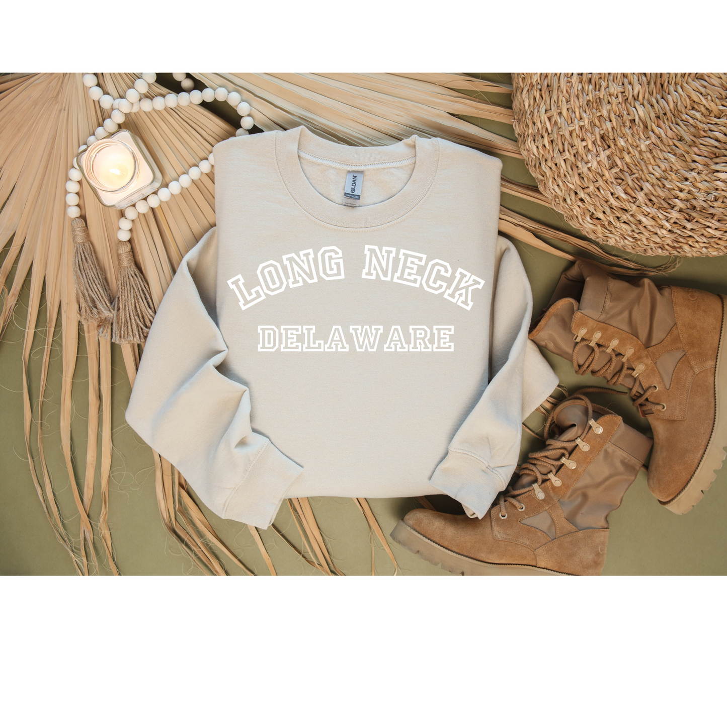 Long Neck, Delaware Unisex Crewneck Sweatshirt