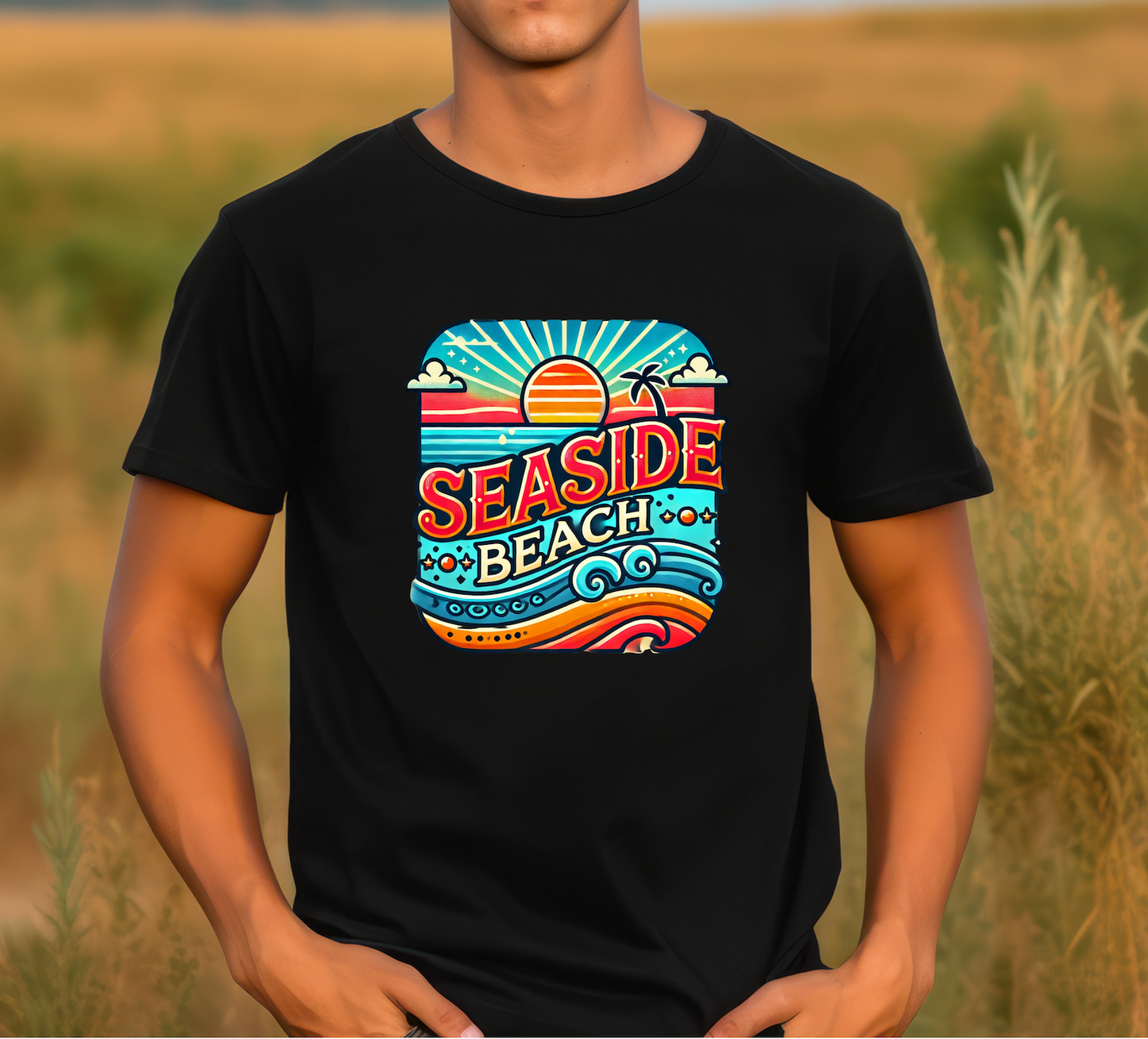 Seaside Beach Long Neck, Delaware Tshirt Unisex.