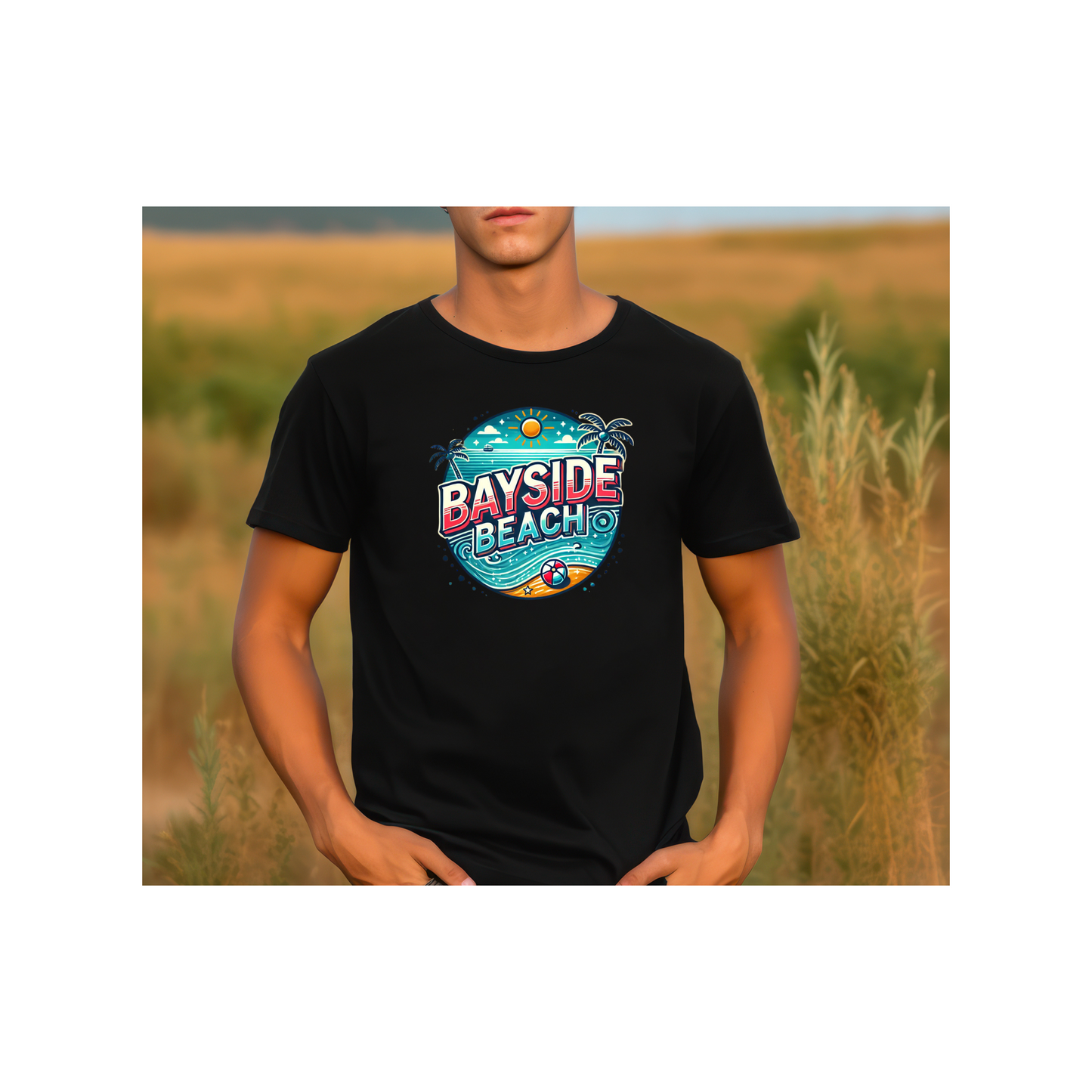 Bayside Beach - Long Neck, Delaware Unisex T-shirt