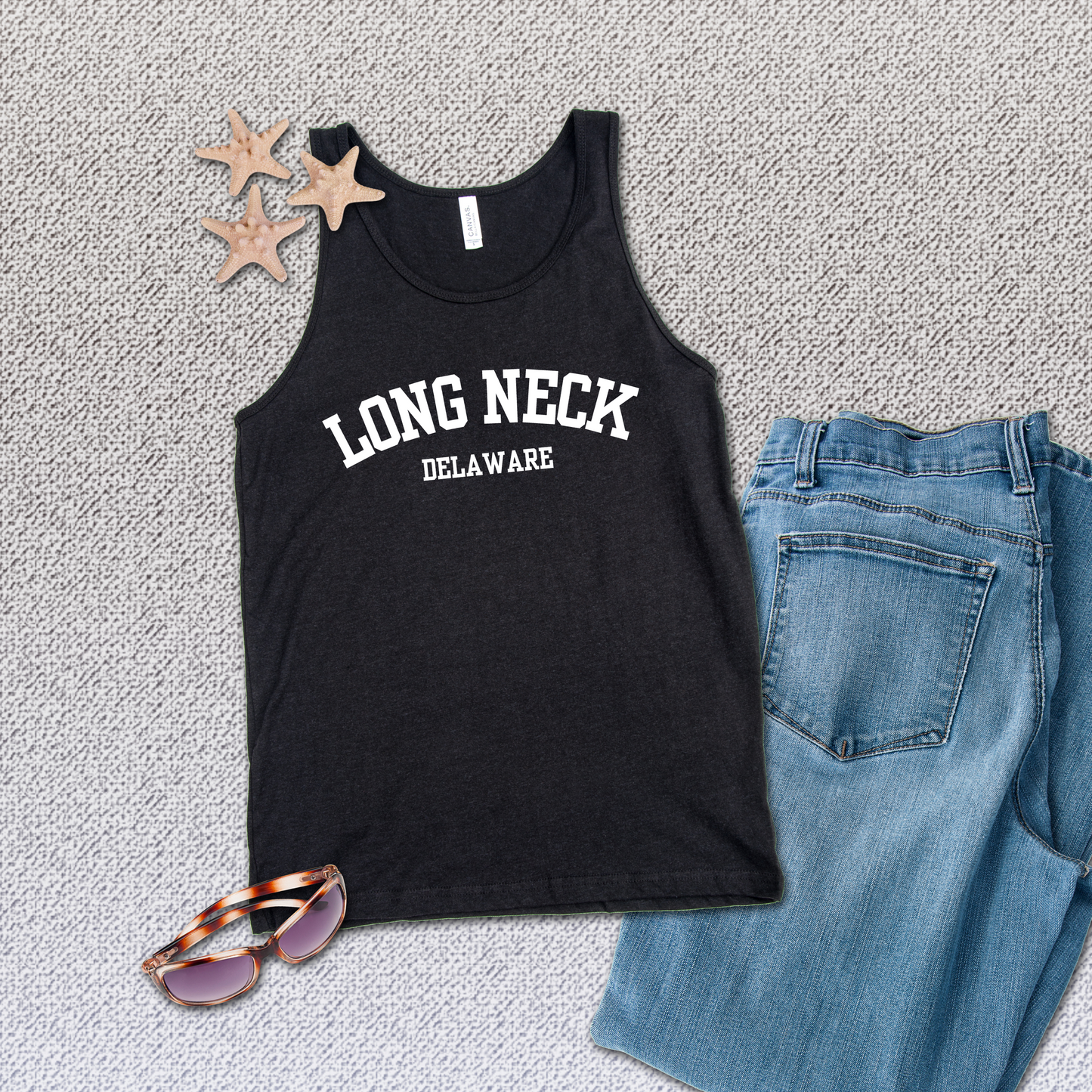 Long Neck, Delaware Unisex Jersey Tank