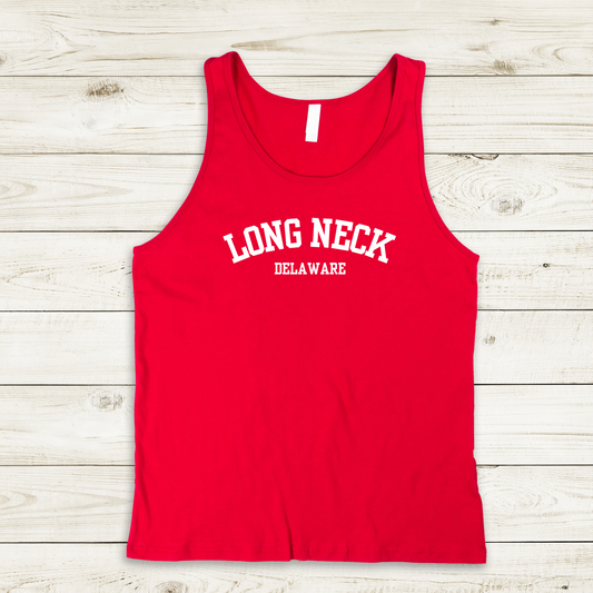 Long Neck, Delaware Unisex Jersey Tank