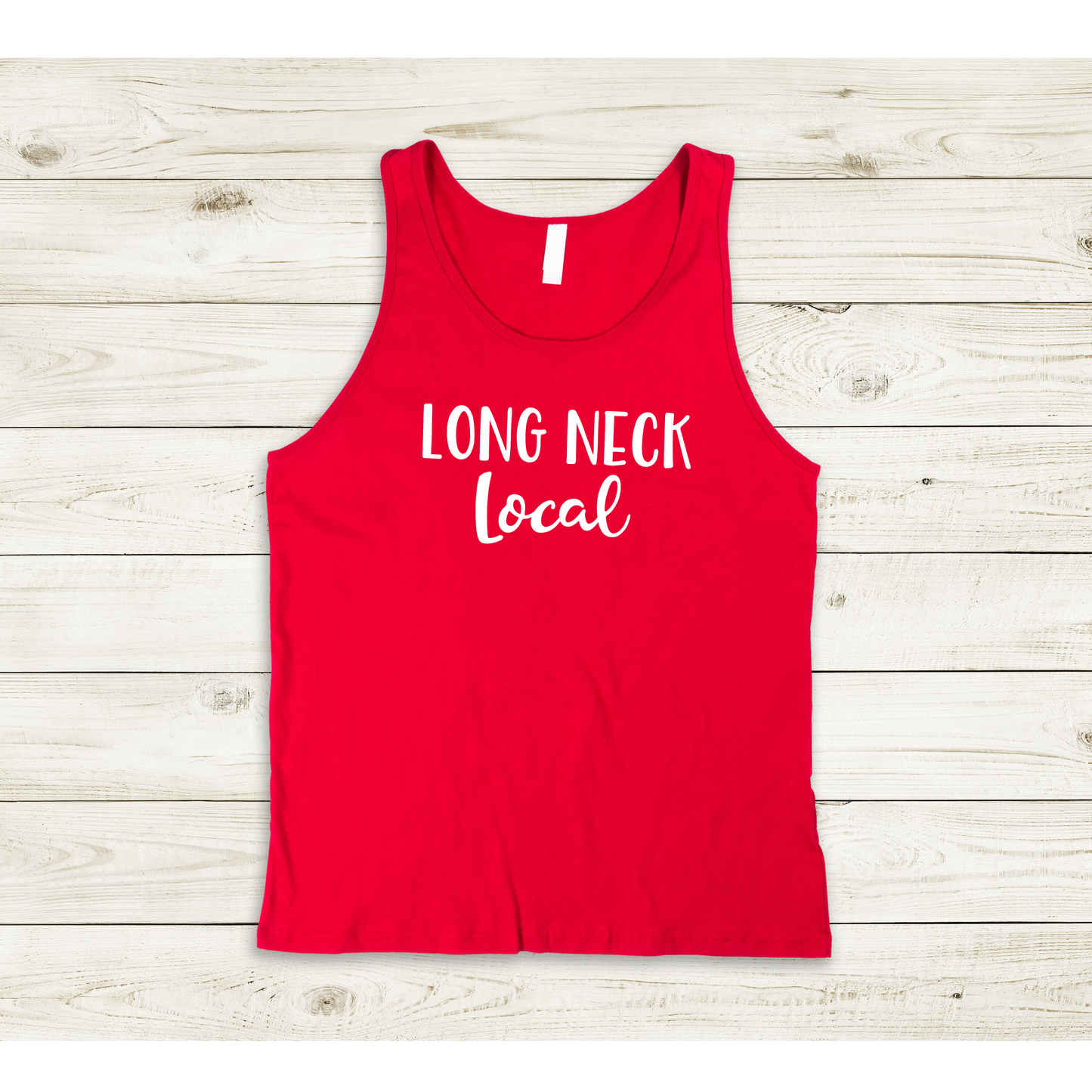 Long Neck Local Unisex Jersey Tank for Men and Women