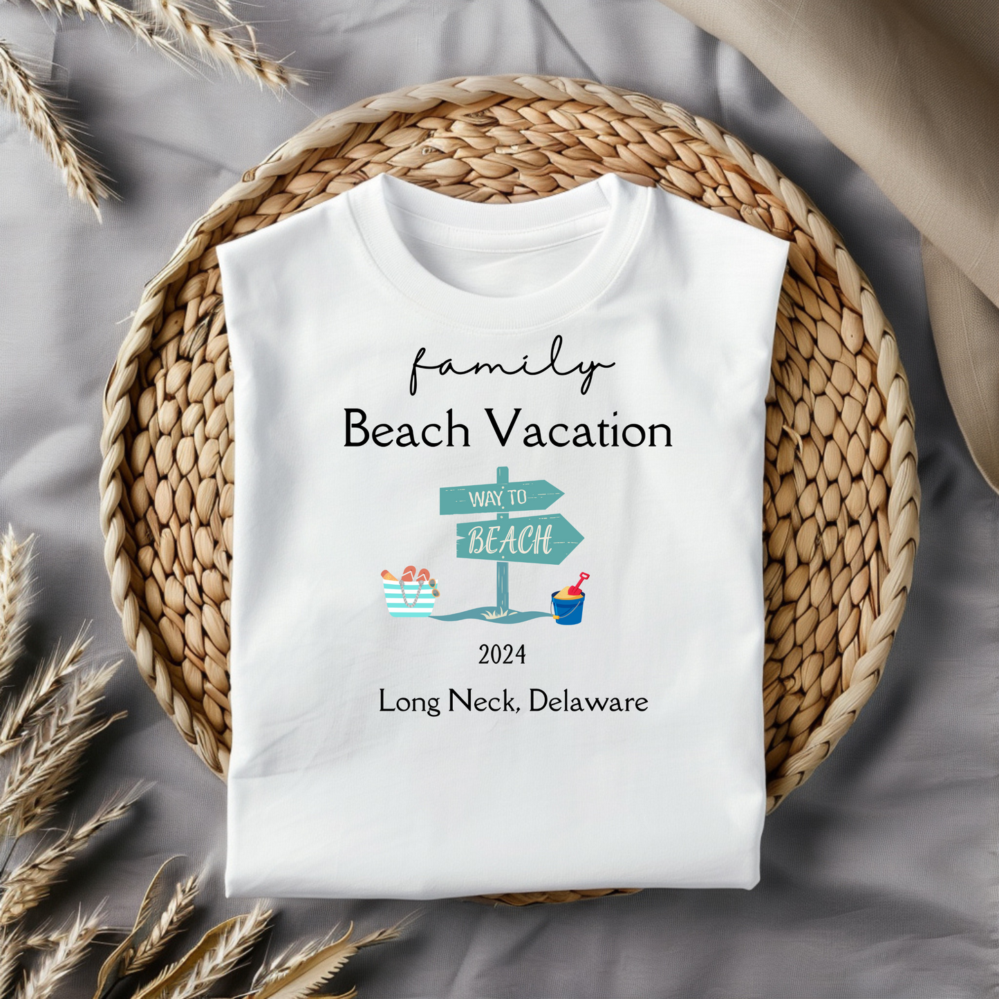 Family Vacation Shirt 2024 Long Neck, Delaware