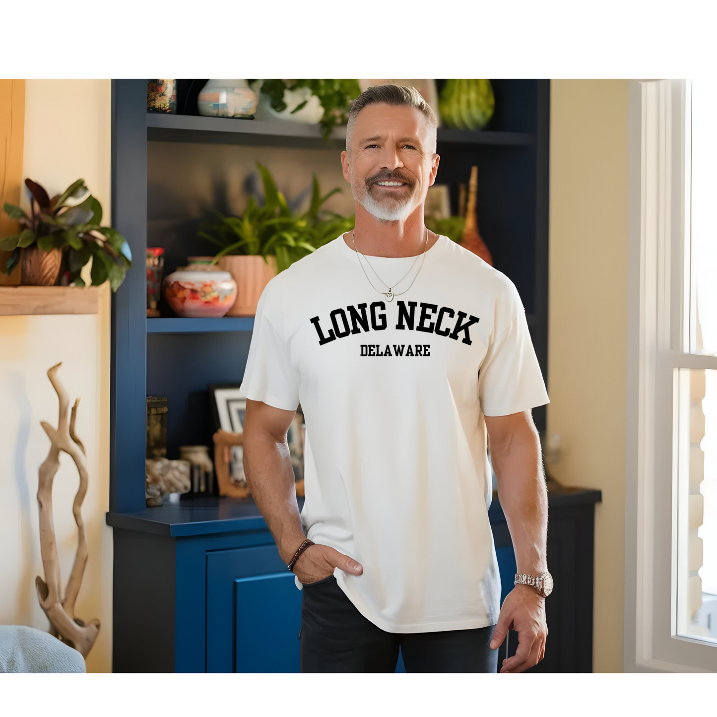 Long Neck, Delaware Tee Shirt Unisex