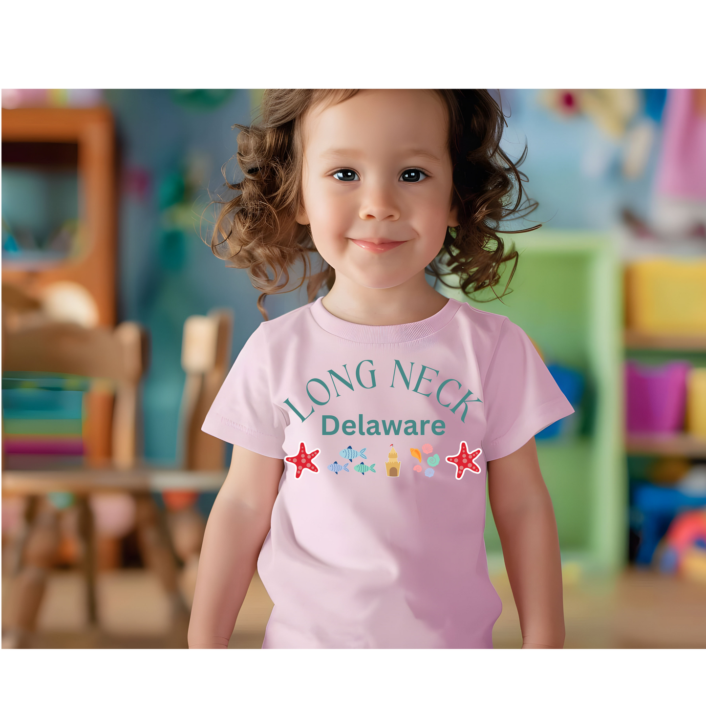 Long Neck, Delaware Kids Tshirt