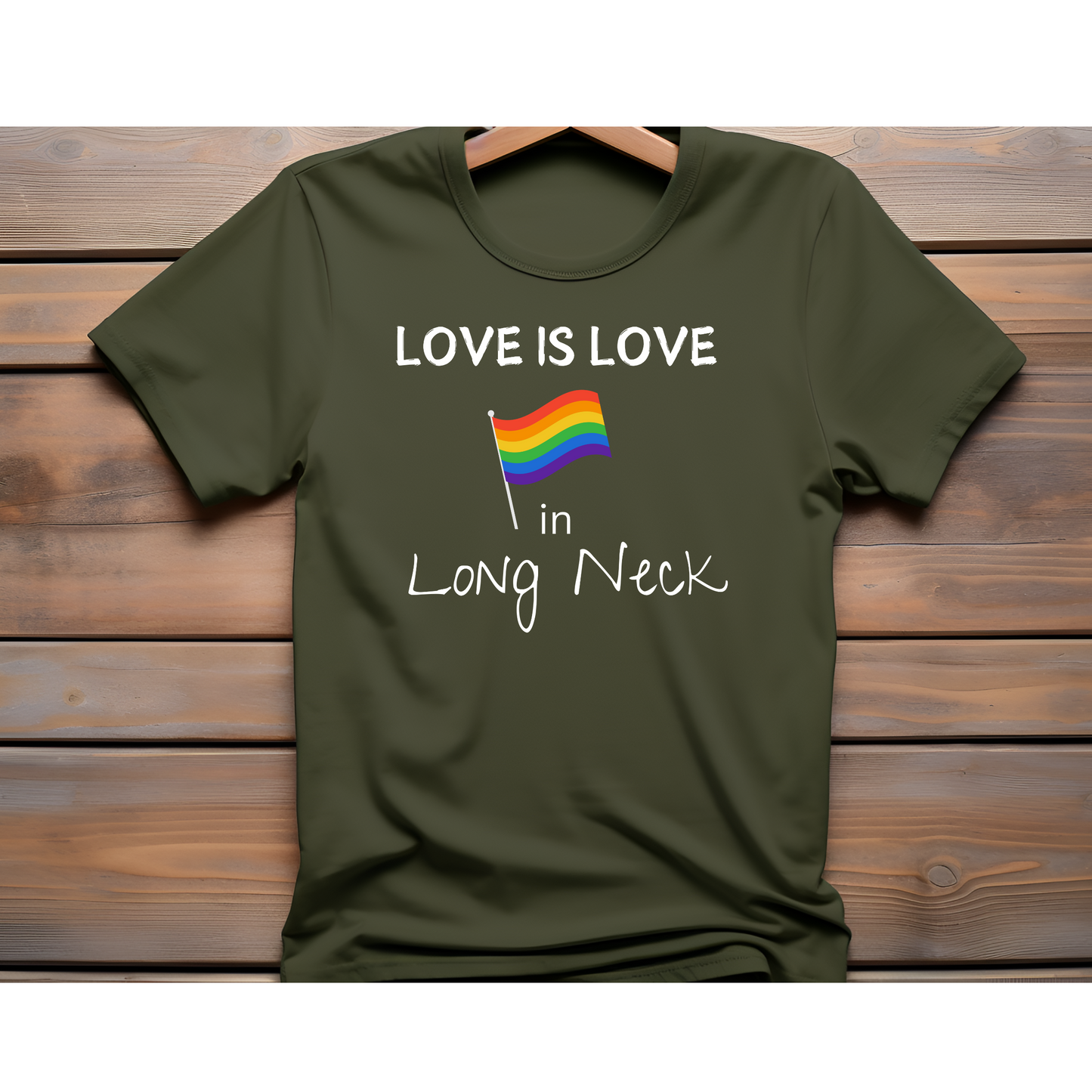 LGBT Pride Tee Shirt - Long Neck, Delaware