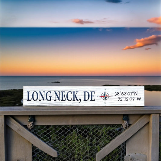 Long Neck Delaware Compass Coordinates