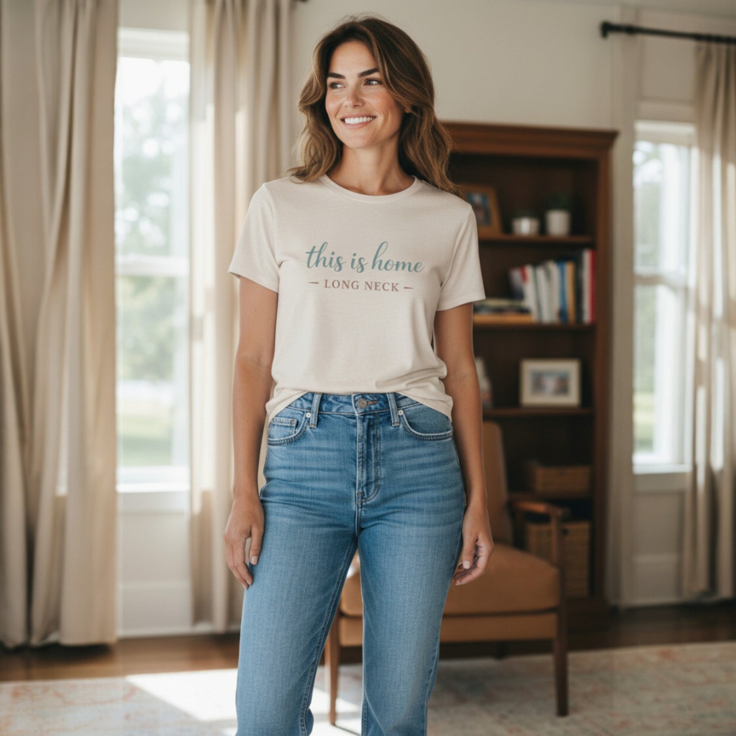 Long Neck Delaware Tshirt - This is Home.