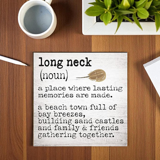 Long Neck Delaware Memories Sign